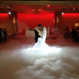 fog machine, top 10 special effects cloud machine, low laying fog machine, 10 thing your wedding dj can do, cold sparks, low lying for machine