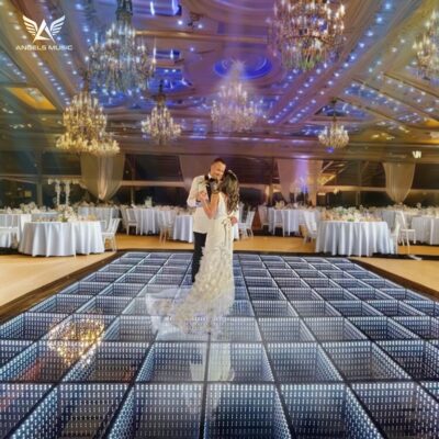 wedding trends, Led Dance Floor Rental Los Angeles, 3D Infinite Mirror and Pixel Based LED Dance Floor, White Dance Floor Rental for wedding