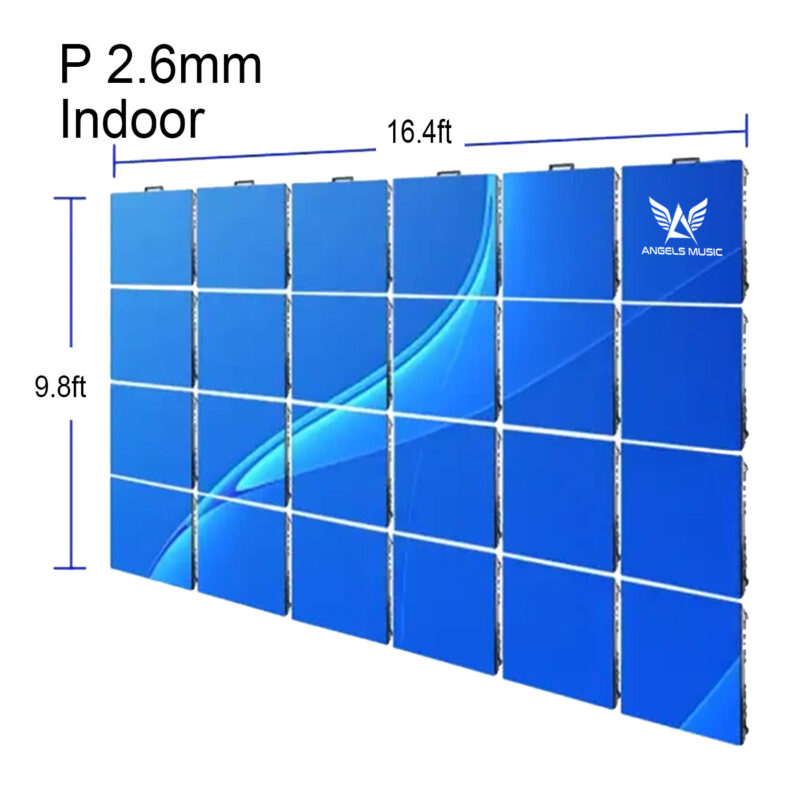 Led screen indoor p2.6 16.4ftx9.8ft Rental Los Angeles