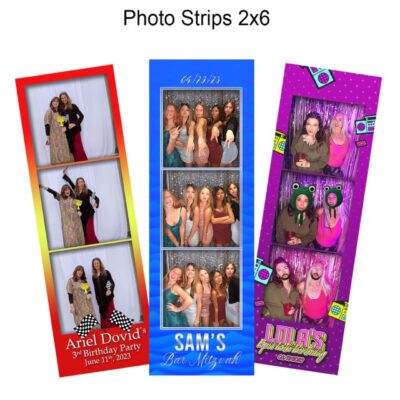 Photo Booth Prints Strips 2x6