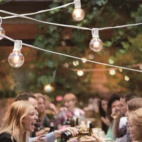 String Lights, market lights rental for wedding