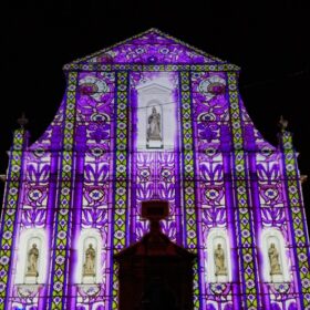 Projection Mapping services on Buildings Los Angeles