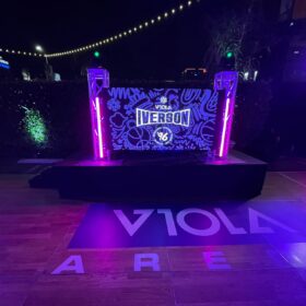 led DJ Booth screen wall, LED screen rental, LED display screen, LED screen panel, Led Screen rental Los Angeles, LED wall rental Los Angeles,