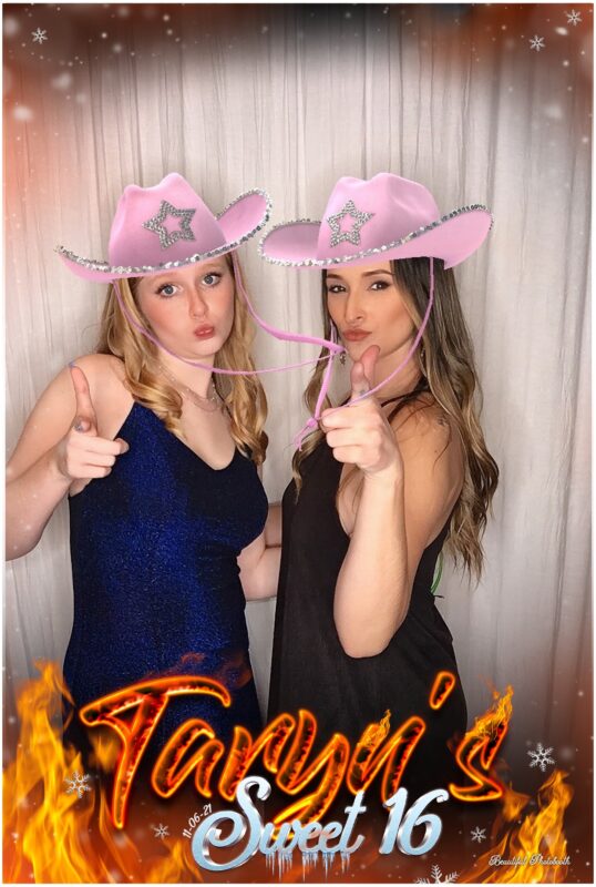 sweet 16 photo booth