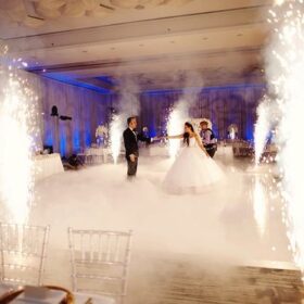 cold sparks, 10 thing your wedding dj can do, cold sparks, low lying for machine,