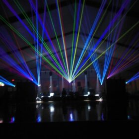 laser show for wedding events, top special effects for wedding and events in Los Angeles