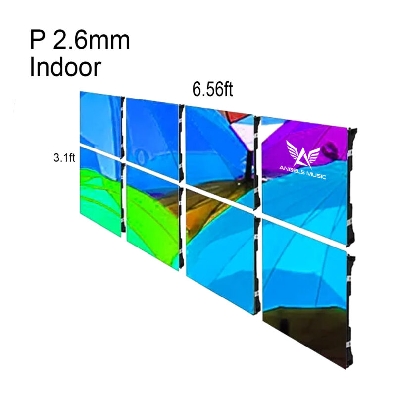 Led screen indoor p2.6 6.5ftx3.1ft Rental Los Angeles