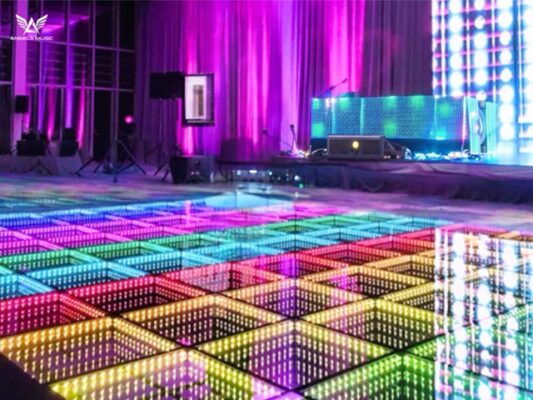 how to build an LED Dance Floor For Rent In Los Angeles