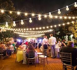 String Lights, market lights rental for wedding