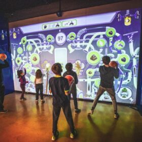 Interactive wall Video Games!