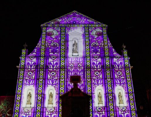 Projection Mapping services on Buildings Los Angeles