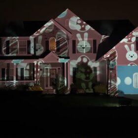 house_projection mapping los angeles