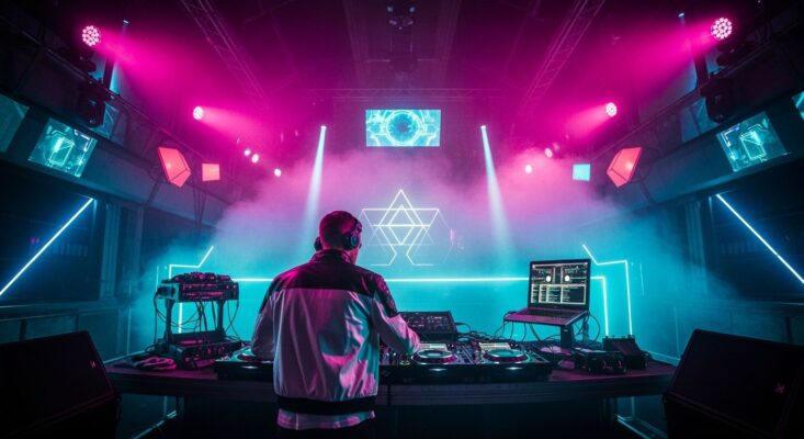 AI-powered DJ tools and DJ softwares, perform, mix, and select tracks,