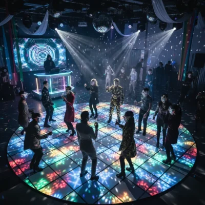 Interactive LED Dance Floors Are Reinventing Event Magic
